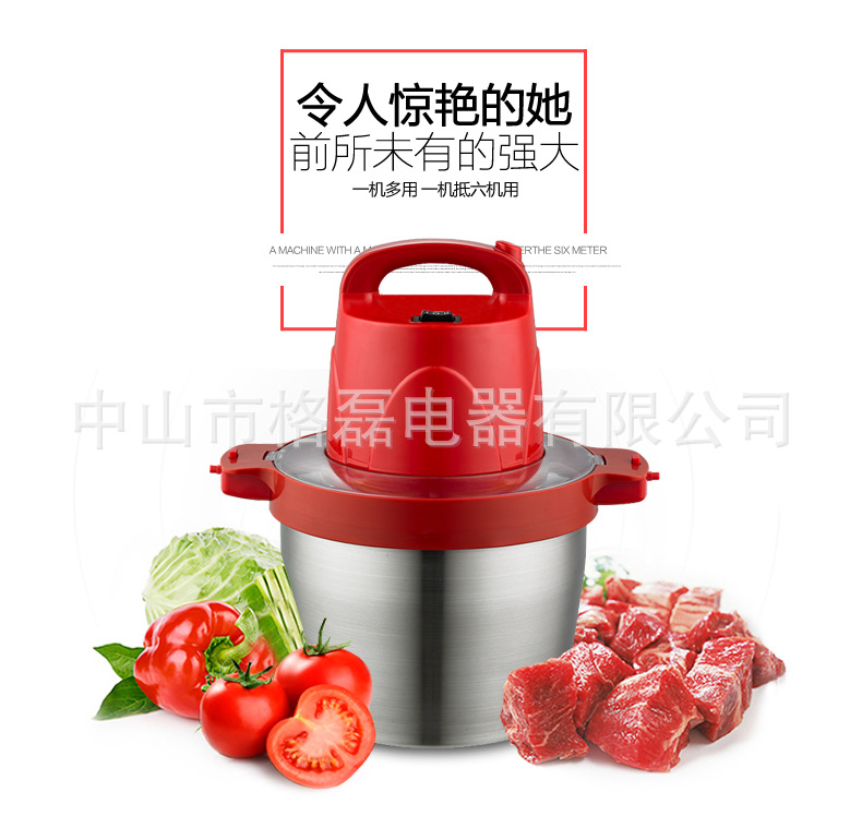 格磊多功能電動(dòng)絞肉機(jī)家用切肉碎機(jī)新款商用碎肉機(jī)和面廠家直銷