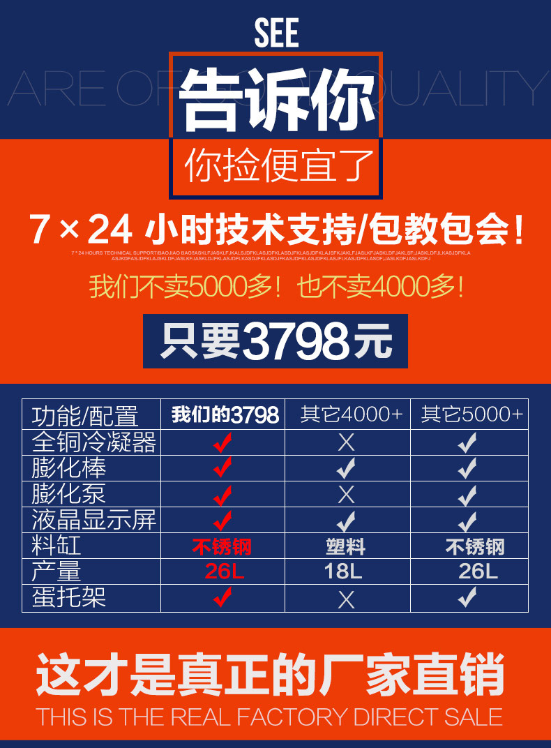 冰淇淋機 商用 雪糕機 小型 全自動 冰仕特 冰激凌機器圣代甜筒機